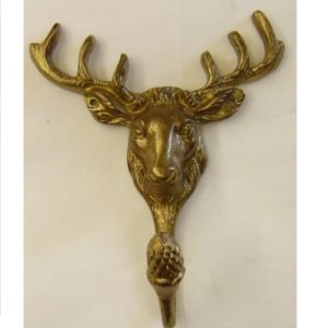 2037 gancio cervo - hook with deer head