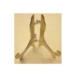 reggipiatto argentato da tavolo - silver table plate holder