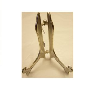 reggipiatto argentato da tavolo - silver table plate holder