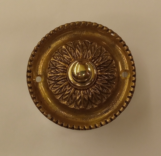 campanello in ottone -round decorative bell