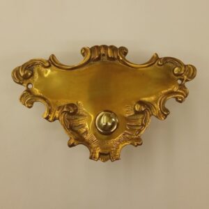 campanello da porta barocco - baroque door bell