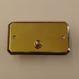 campanello a placca liscia da porta - smooth door bell