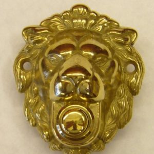 campanello testa di leone - lion head door bell