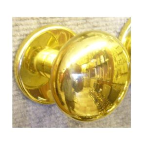 pomello da portoncino in ottone - door knob in brass