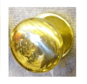 pomolo da portone in ottone - brass door knob