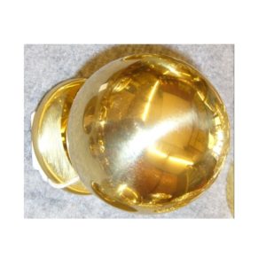 pomolo da portone a sfera - brass ball door knob