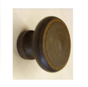 pomolo tondo in ferro da portoncino