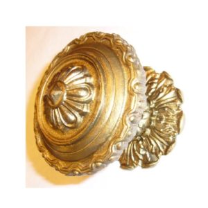 pomolo a rosone da portone - door knob with toothed edge