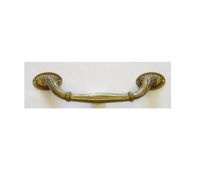 maniglione stile ottocento in ottone -nineteenth-century style handle