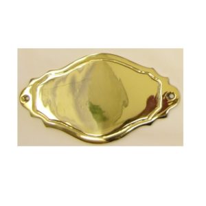 porta nome per portoncino - oval name holder