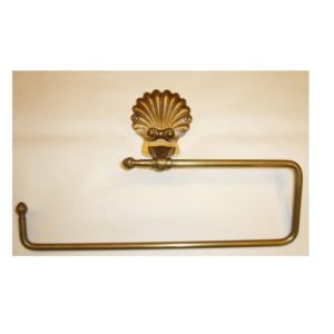 M003 portasciugamani con conchiglia - jointed towel holder with shell decoration