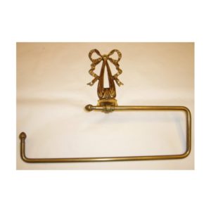 M019 portasciugamani con nastro - towel holder with ribbon decoration