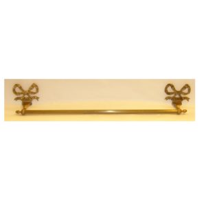 M025 asta portasciugamani con nastro - towel rail with bow decoration