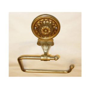 M038 portarotolo con rosone - roll holder with rosette decoration