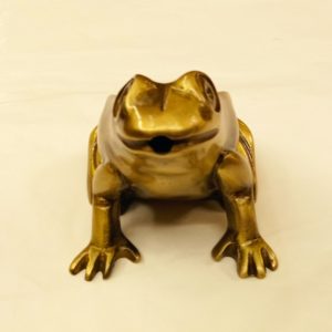 rana zampillo per fontanella in ottone - frog gushing for fountains