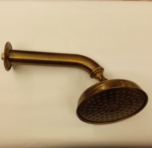 soffione per doccia da giardino - brass garden wall shower head