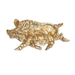 cinghiale posacenere - ornamental boar ashtray