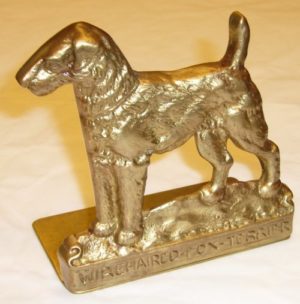 fermalibro fox terrier - left fox terrier bookend