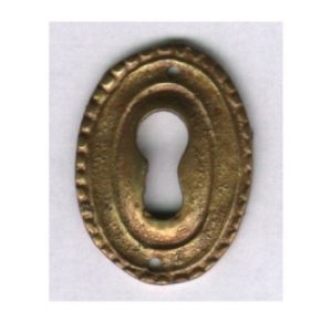 bocchetta ovale piccola perlinata - small oval beaded nozzle