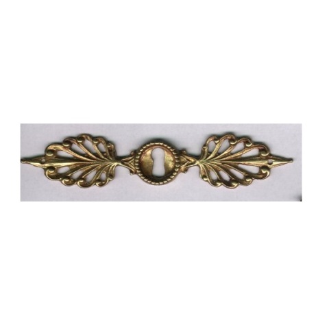 bocchetta orizzontale in stile primo ottocento - horizontal keyhole in nineteenth century