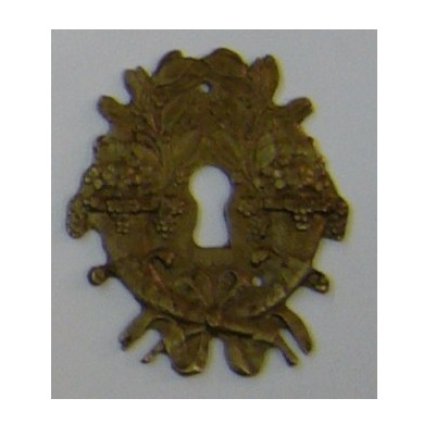 bocchetta in stile impero artigiannale - Empire style keyhole