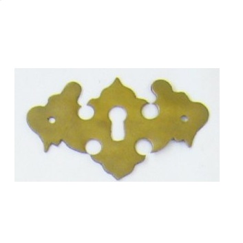 bocchetta traforata in stile inglese -english perforated keyhole