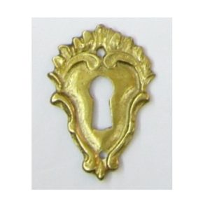 bocchetta stile Rinascimento in ottone -Renaissance style keyhole