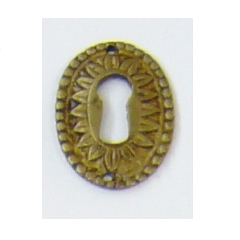 bocchetta ovale stile ottocento - oval keyhole nineteenth century style