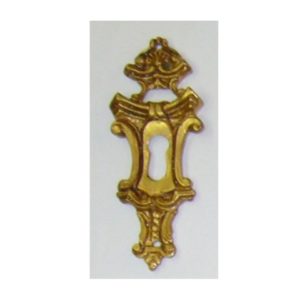 bocchetta con motivi architettonici - keyhole with architectural motifs