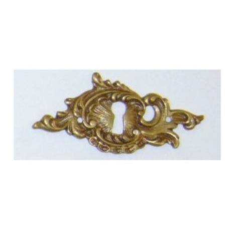 bocchetta stile Barocco orizzontale - horizontal Baroque style keyhole