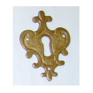 bocchetta a scudo in stile cinquecento - Sixteenth century style shield keyhole