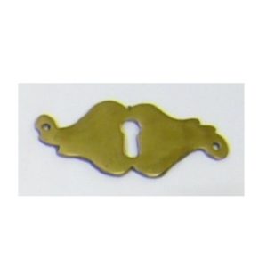 bocchetta sagomata in stile inglese - English style shaped keyhole