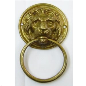 grande maniglia con testa di leone - handle with lion head