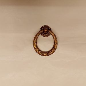 anello a fascio di alloro in ottone - laurel bundle ring