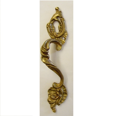 maniglia settecento da sportello con foro chiave - Eighteenth century style left handle