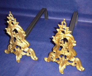 brass wings for fireplace