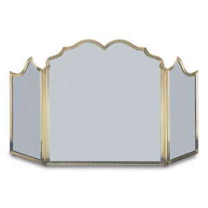 L327 parascintille in ottone cm. 100 x 58 h