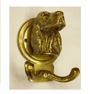 N014 gancio cane - hook with dog head