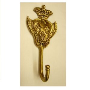 N016 gancio gigli - hook with 3 lily