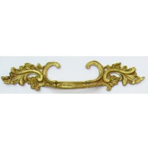 maniglia settecento con volute da cassetto - large eighteenth century handle