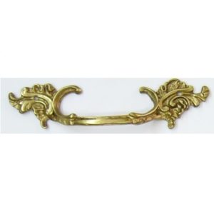 maniglia settecento con volute da cassetto - medium eighteenth century handle