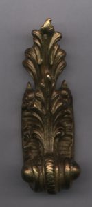 0074 brass ornament mm. 120x45