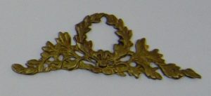 0099 brass ornament mm. 90x32