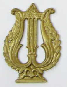 0142 brass ornament mm. 75x55
