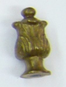 0203 brass ornament mm. 35 h. dia. mm. 20