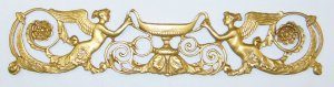 0321 brass ornament mm. 50x240