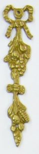 0690 brass ornament mm. 25x120