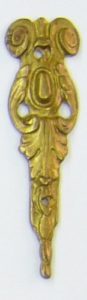 0700 brass ornament mm. 21x80