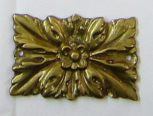 0810 brass ornament mm. 60x43