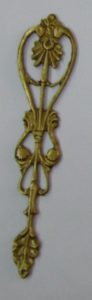 107F brass ornament mm. 100x25